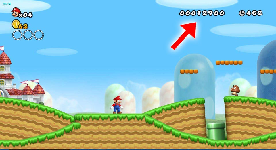 PHP printf() New Super Mario Bros Wii